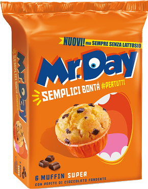 Mr. Day - Muffin con pepite di cioccolato fondente